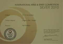 International Wines & Spirit Competition 2010